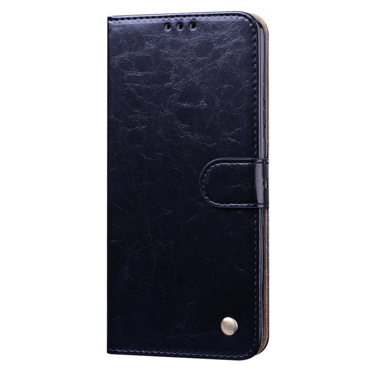 For Huawei Y8s(Global Official Version) Business Style Oil Wax Texture Horizontal Flip Leather Case with Holder & Card Slots & Wallet