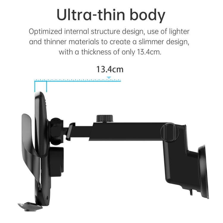 F3 Car Electric Infrared Sensor Wireless Charger Bracket