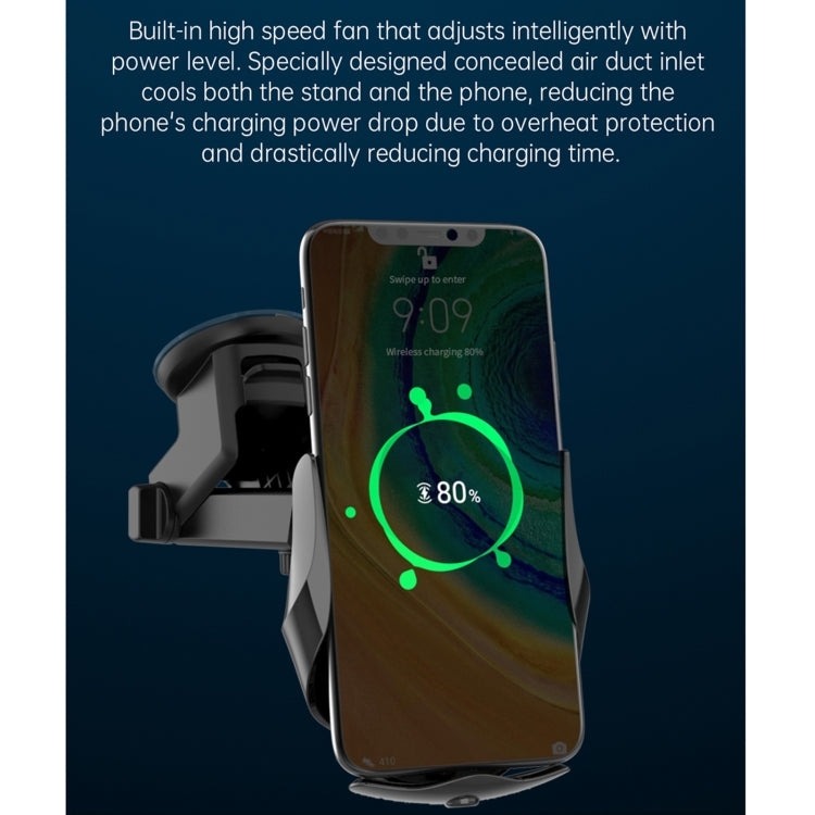 F3 Car Electric Infrared Sensor Wireless Charger Bracket