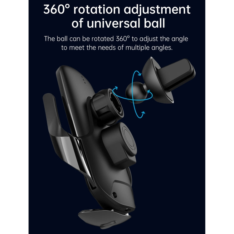 F3 Car Electric Infrared Sensor Wireless Charger Bracket
