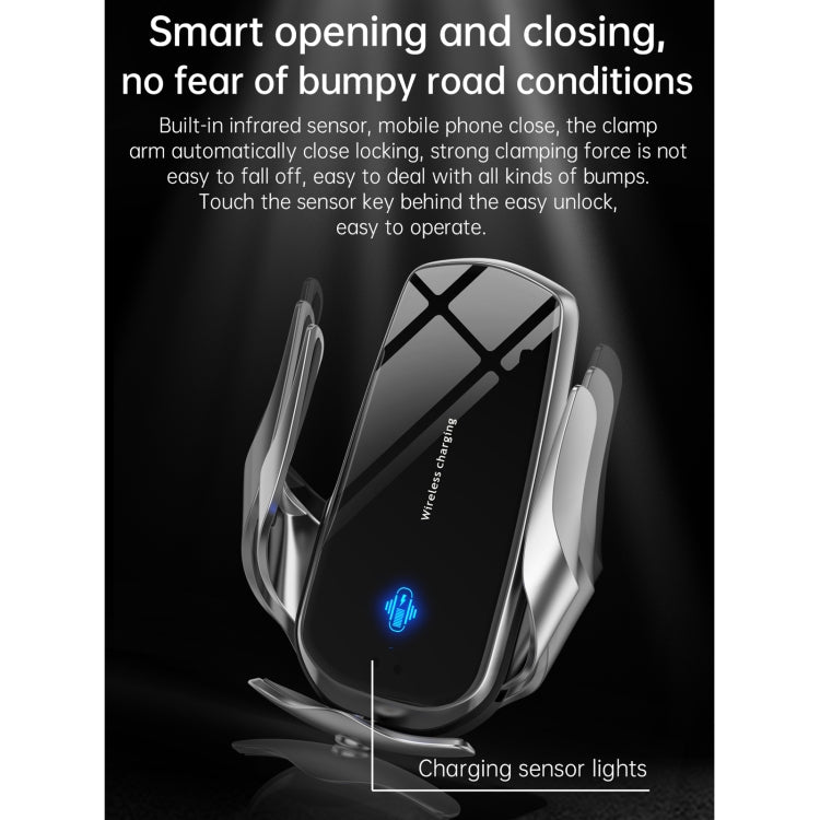 F3 Car Electric Infrared Sensor Wireless Charger Bracket