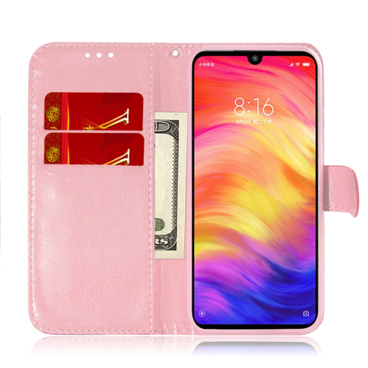 For Xiaomi Redmi Note 7 / 7S Solid Color Colorful Magnetic Buckle Horizontal Flip PU Leather Case with Holder & Card Slots & Wallet & Lanyard