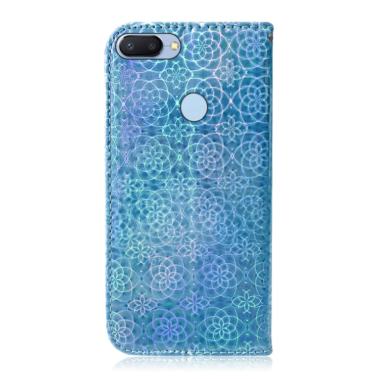 For Xiaomi Redmi 6 / 6A Solid Color Colorful Magnetic Buckle Horizontal Flip PU Leather Case with Holder & Card Slots & Wallet & Lanyard