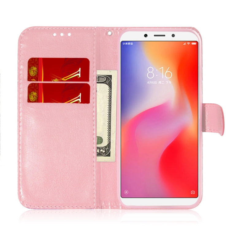 For Xiaomi Redmi 6 / 6A Solid Color Colorful Magnetic Buckle Horizontal Flip PU Leather Case with Holder & Card Slots & Wallet & Lanyard