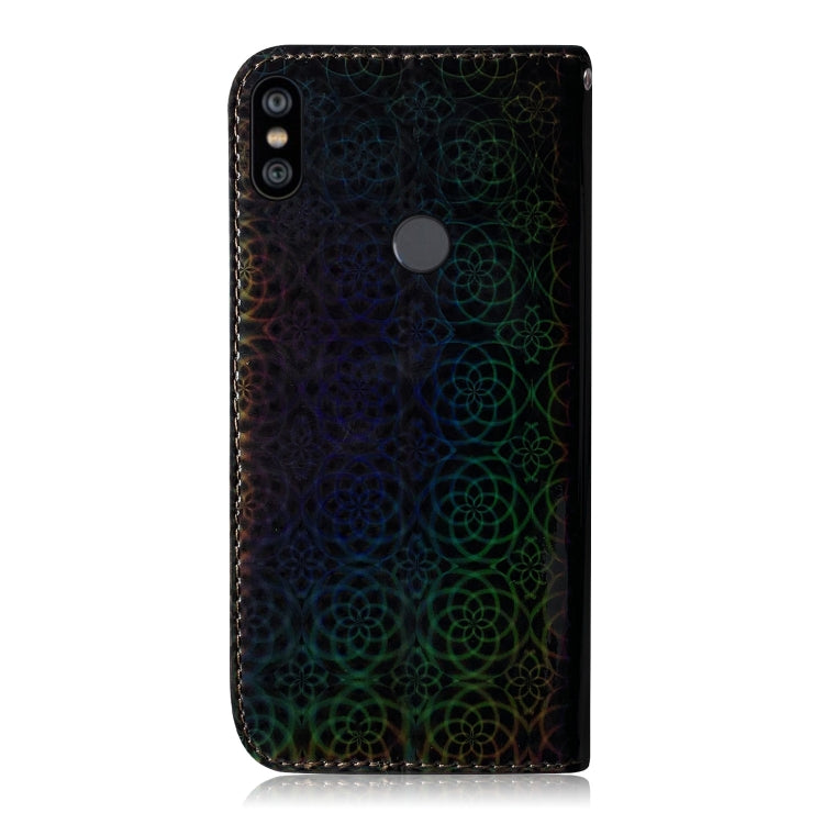 For Xiaomi Redmi Note 6 / 6 Pro Solid Color Colorful Magnetic Buckle Horizontal Flip PU Leather Case with Holder & Card Slots & Wallet & Lanyard