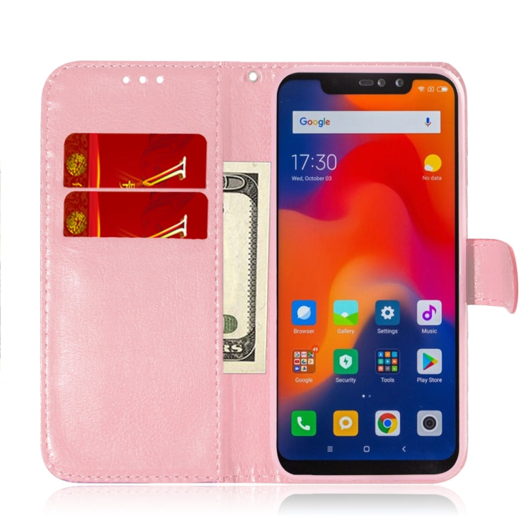 For Xiaomi Redmi Note 6 / 6 Pro Solid Color Colorful Magnetic Buckle Horizontal Flip PU Leather Case with Holder & Card Slots & Wallet & Lanyard