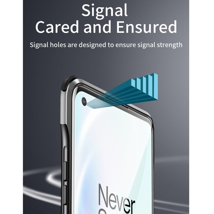 For OnePlus 8 Shockproof Ultra-thin Metal Protective Frame