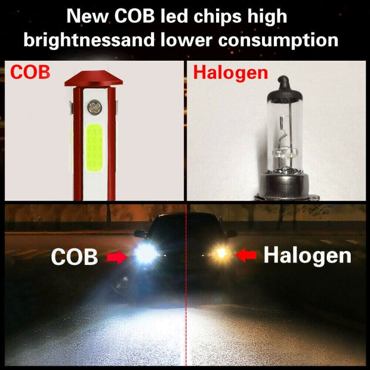 F8 9005 2 PCS DC9-36V 22W 2500LM IP68 Car LED Headlight Lamps