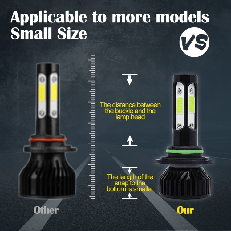 V4 9006 2 PCS DC9-36V 22W 2500LM