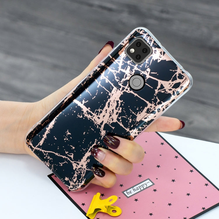 For Xiaomi Redmi 9C Electroplating TPU Phone Protective Case