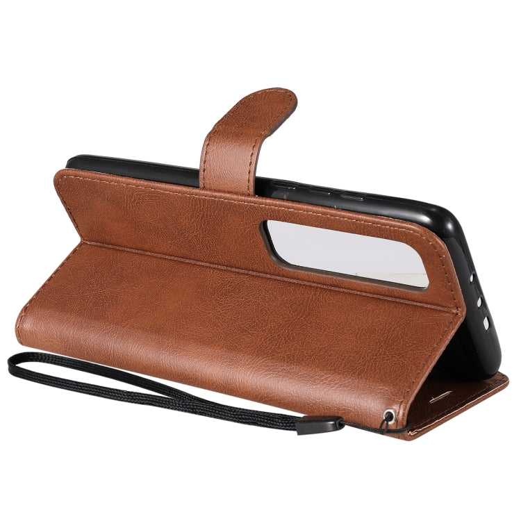 For Xiaomi Poco X3 NFC Solid Color Horizontal Flip Protective Leather Case with Holder & Card Slots & Wallet & Photo Frame & Lanyard