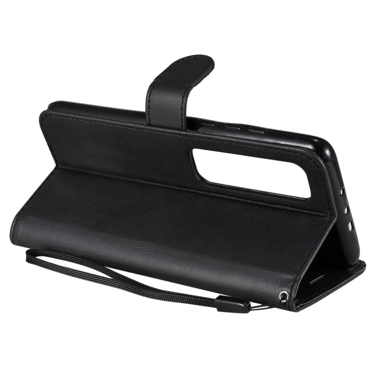 For Xiaomi Poco X3 NFC Solid Color Horizontal Flip Protective Leather Case with Holder & Card Slots & Wallet & Photo Frame & Lanyard