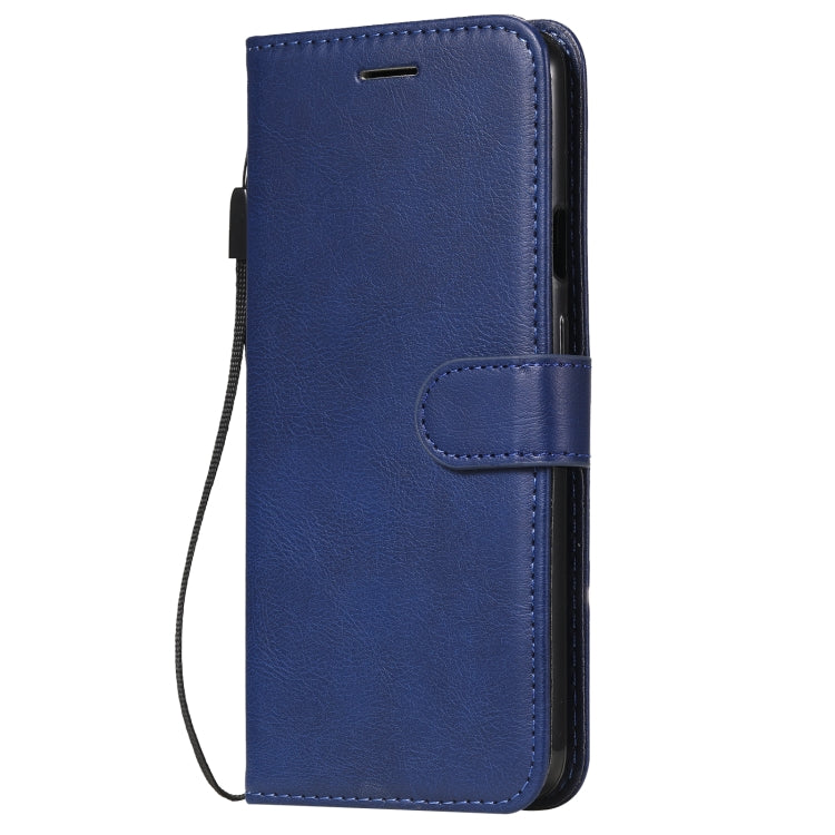 For OnePlus Nord Solid Color Horizontal Flip Protective Leather Case with Holder & Card Slots & Wallet & Photo Frame & Lanyard