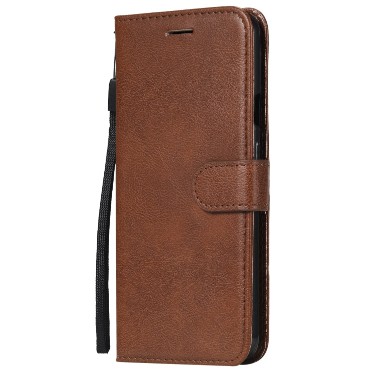 For OnePlus Nord Solid Color Horizontal Flip Protective Leather Case with Holder & Card Slots & Wallet & Photo Frame & Lanyard