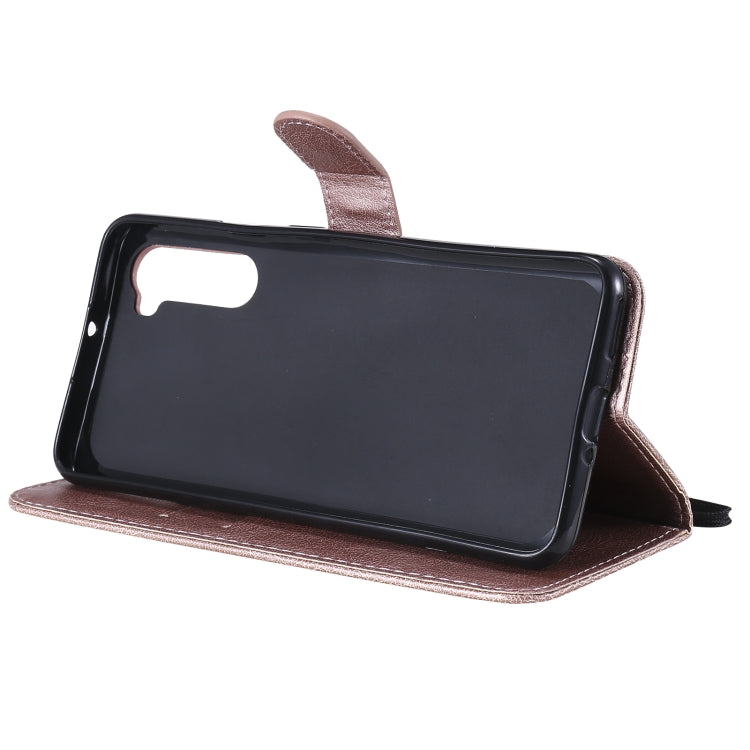 For OnePlus Nord Solid Color Horizontal Flip Protective Leather Case with Holder & Card Slots & Wallet & Photo Frame & Lanyard