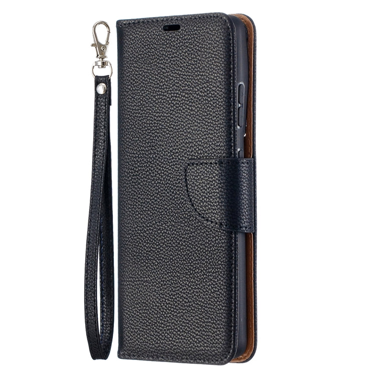 For Samsung Galaxy S21 Ultra 5G Litchi Texture Pure Color Horizontal Flip Leather Case with Holder & Card Slots & Wallet & Lanyard