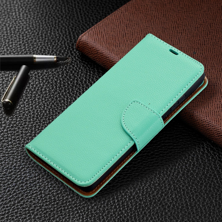 For Samsung Galaxy S21 Ultra 5G Litchi Texture Pure Color Horizontal Flip Leather Case with Holder & Card Slots & Wallet & Lanyard