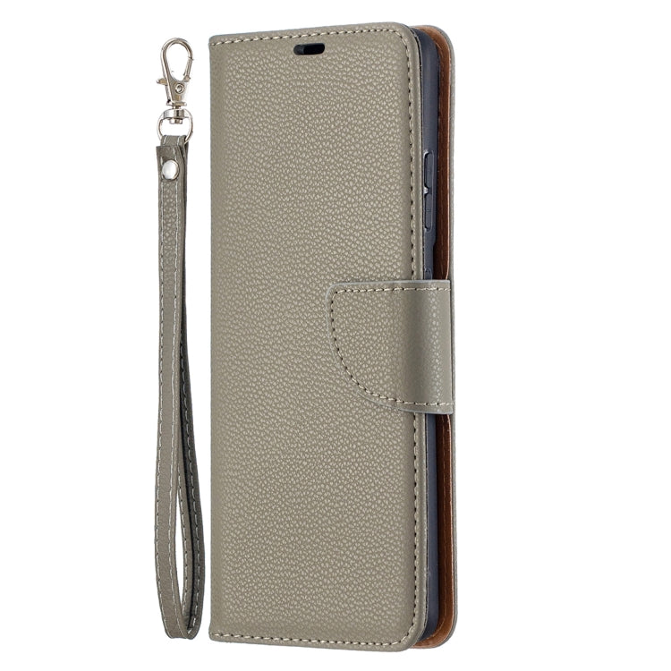 For Samsung Galaxy S21 Ultra 5G Litchi Texture Pure Color Horizontal Flip Leather Case with Holder & Card Slots & Wallet & Lanyard