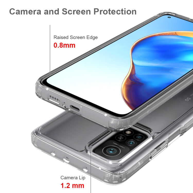 For Xiaomi Mi 10T / 10T Pro Shockproof Scratchproof TPU + Acrylic Protective Case