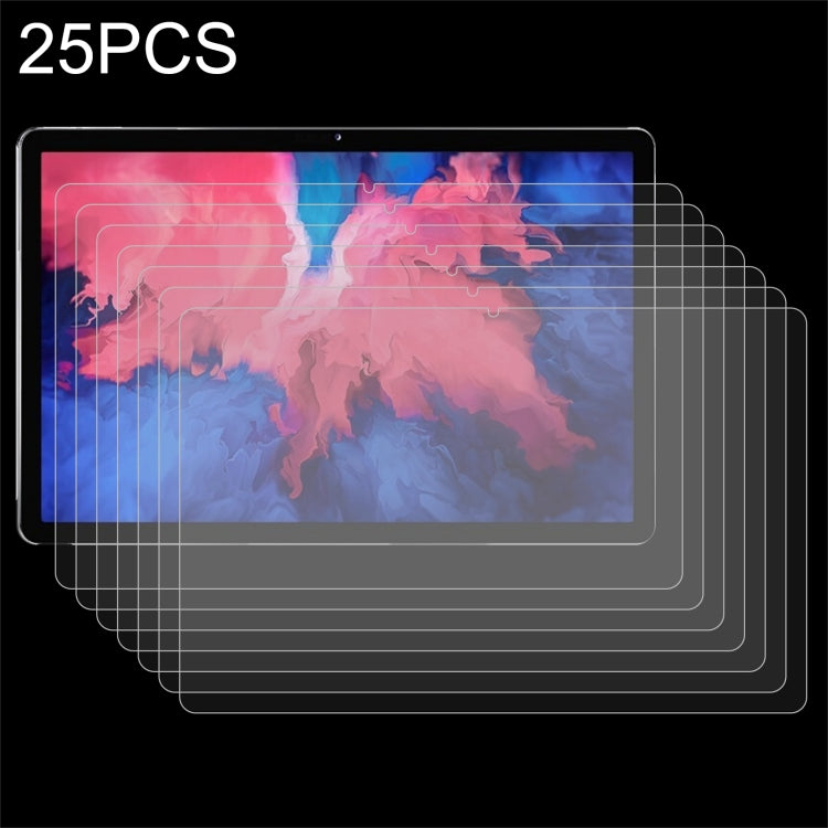 25pcs 9H HD Explosion-proof Tempered Glass Film For Lenovo Tab P11 / Tab P11 5G / XiaoXin Pad 11 inch / Motorola Moto Tab G70 / Blackview Tab 16