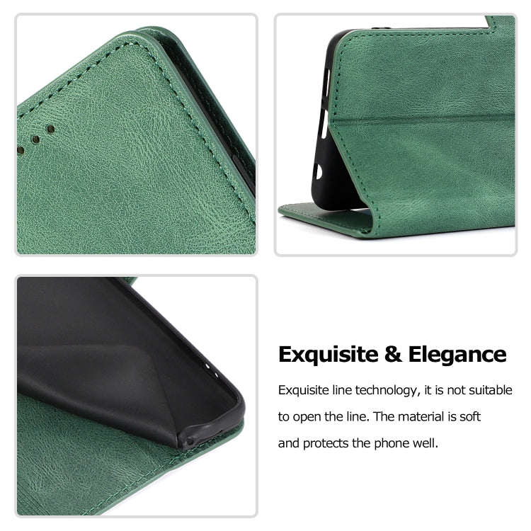 For Xiaomi Poco X3 NFC Retro Magnetic Closing Clasp Horizontal Flip Leather Case with Holder & Card Slots & Photo Frame & Wallet