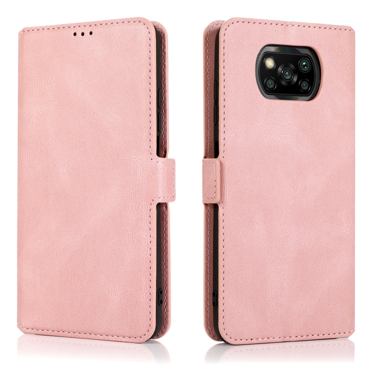 For Xiaomi Poco X3 NFC Retro Magnetic Closing Clasp Horizontal Flip Leather Case with Holder & Card Slots & Photo Frame & Wallet