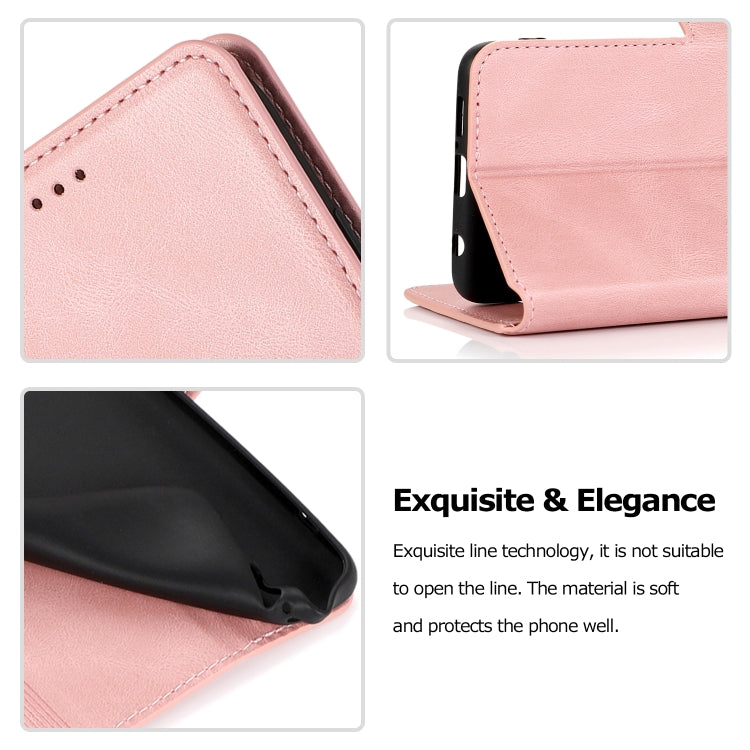 For Xiaomi Poco X3 NFC Retro Magnetic Closing Clasp Horizontal Flip Leather Case with Holder & Card Slots & Photo Frame & Wallet
