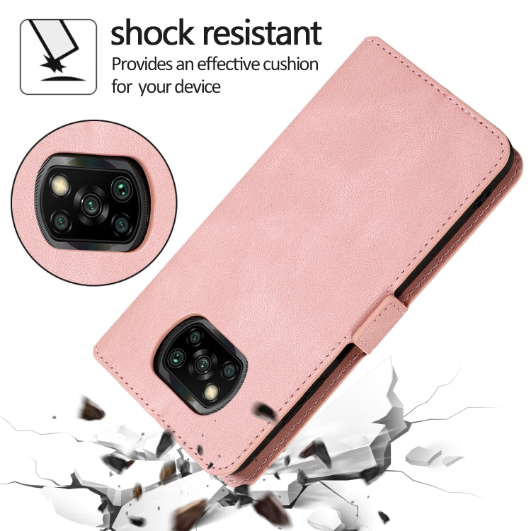 For Xiaomi Poco X3 NFC Retro Magnetic Closing Clasp Horizontal Flip Leather Case with Holder & Card Slots & Photo Frame & Wallet