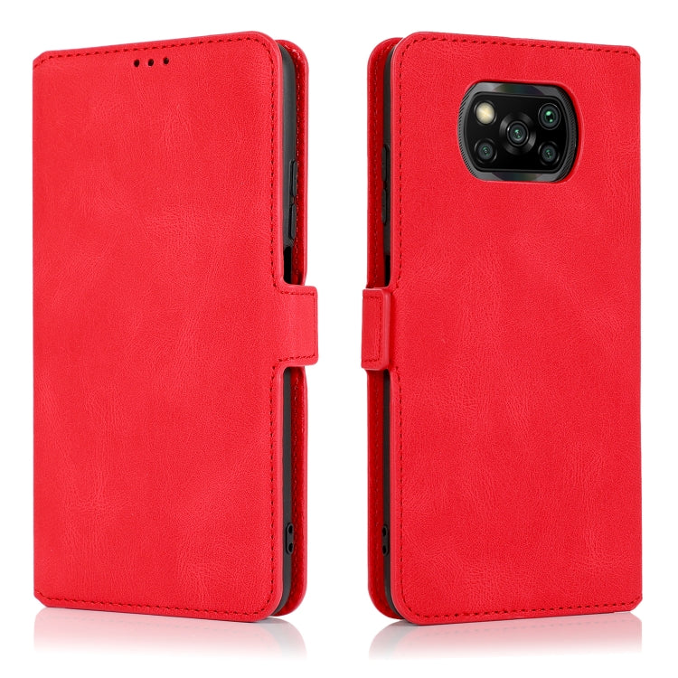 For Xiaomi Poco X3 NFC Retro Magnetic Closing Clasp Horizontal Flip Leather Case with Holder & Card Slots & Photo Frame & Wallet