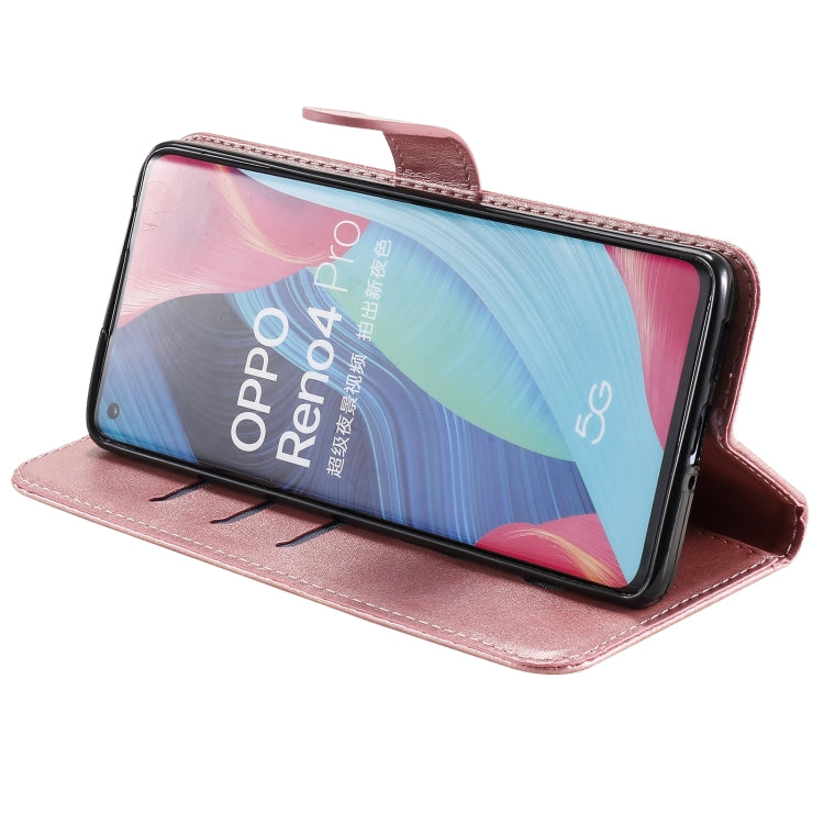 For OPPO Reno4 Pro 5G Fashion Calf Texture Zipper Horizontal Flip Leather Case with Holder & Card Slots & Wallet