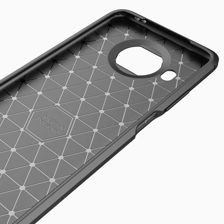 For Xiaomi Mi 10T Lite 5G Brushed Texture Carbon Fiber TPU Case