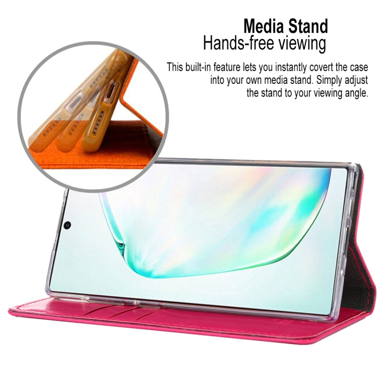 For Galaxy Note 10 MERCURY GOOSPERY BLUE MOON FLIP Series Crazy Horse Texture Horizontal Flip Leather Case with Holder & Card Slots & Wallet