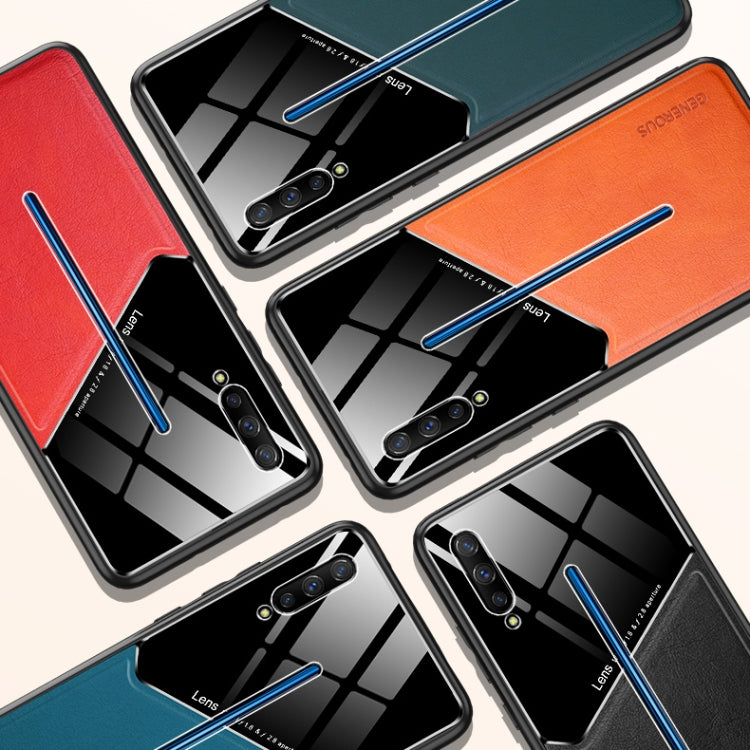 For vivo iQOO All-inclusive Leather + Organic Glass Protective Case with Metal Iron Sheet