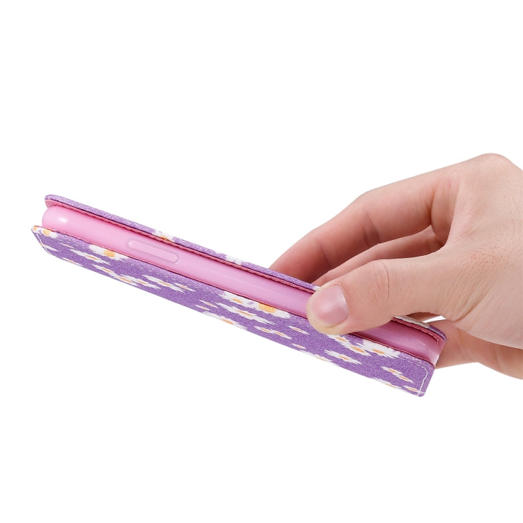 For OPPO Realme 5 & C3 Glittering Daisy Magnetic Horizontal Flip Leather Case with Holder & Card Slots & Photo Frame