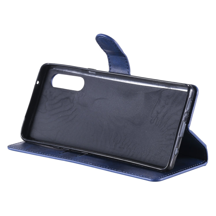 For LG Velvet 4G / Velvet 5G / G9 Classic Calf Texture PU + TPU Horizontal Flip Leather Case, with Holder & Card Slots & Wallet