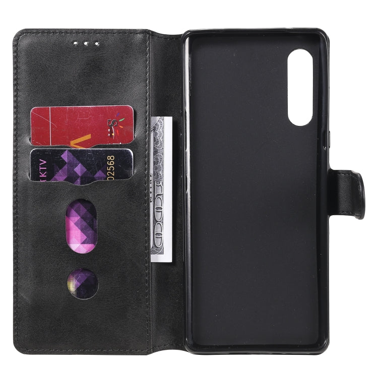 For LG Velvet 4G / Velvet 5G / G9 Classic Calf Texture PU + TPU Horizontal Flip Leather Case, with Holder & Card Slots & Wallet