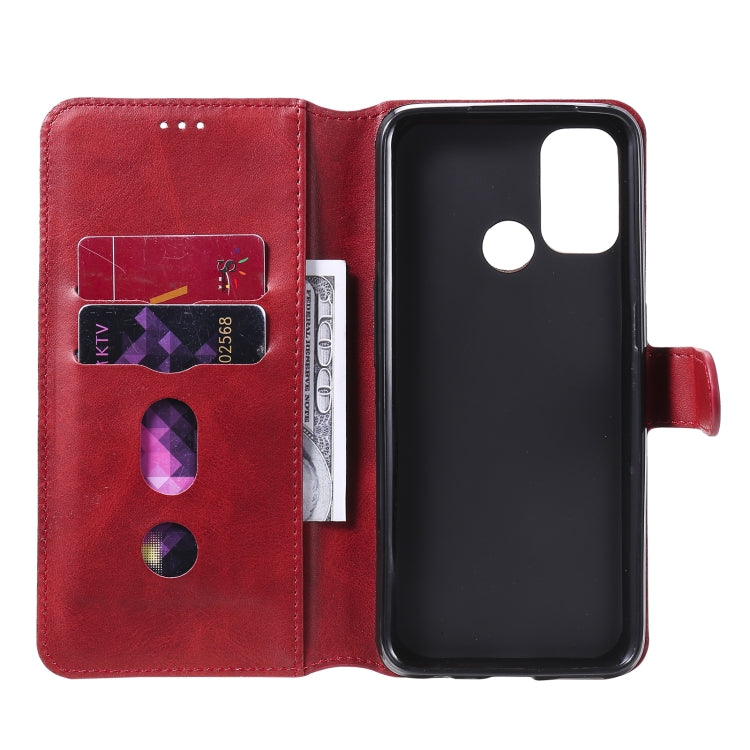 For OPPO A53 / A53S / A32 Classic Calf Texture PU + TPU Horizontal Flip Leather Case, with Holder & Card Slots & Wallet