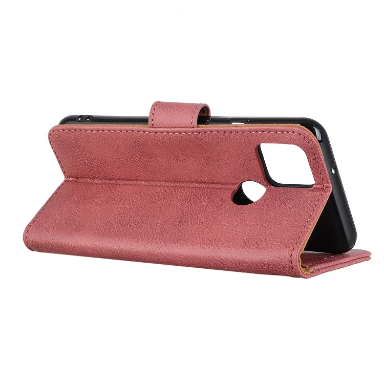 For OPPO A15 KHAZNEH Cowhide Texture Horizontal Flip Leather Case with Holder & Card Slots & Wallet