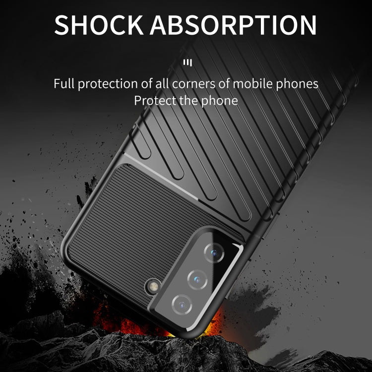 For Samsung Galaxy S21 5G Thunderbolt Shockproof TPU Protective Soft Case