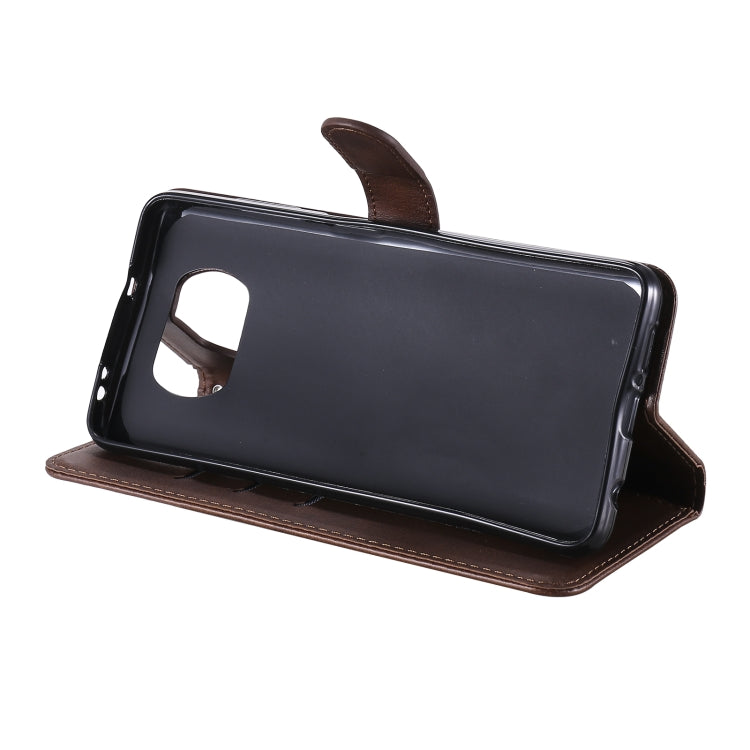 For Xiaomi Poco X3 NFC Fashion Calf Texture Zipper Horizontal Flip Leather Case with Stand & Card Slots & Wallet Function