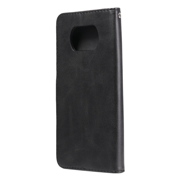 For Xiaomi Poco X3 NFC Fashion Calf Texture Zipper Horizontal Flip Leather Case with Stand & Card Slots & Wallet Function