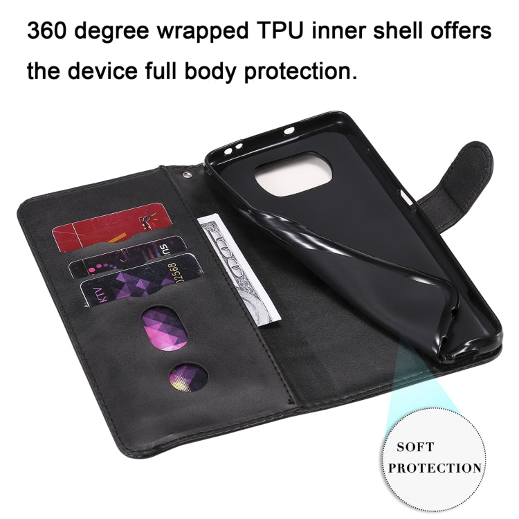 For Xiaomi Poco X3 NFC Fashion Calf Texture Zipper Horizontal Flip Leather Case with Stand & Card Slots & Wallet Function