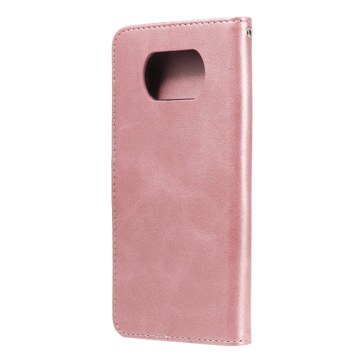 For Xiaomi Poco X3 NFC Fashion Calf Texture Zipper Horizontal Flip Leather Case with Stand & Card Slots & Wallet Function