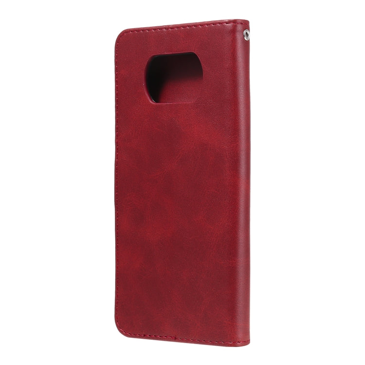 For Xiaomi Poco X3 NFC Fashion Calf Texture Zipper Horizontal Flip Leather Case with Stand & Card Slots & Wallet Function