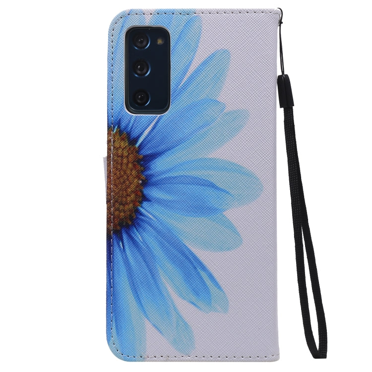 For Samsung Galaxy S20 FE Painted Pattern Horizontal Flip Leather Case, with Wallet & Holder & Card Slots & Lanyard
