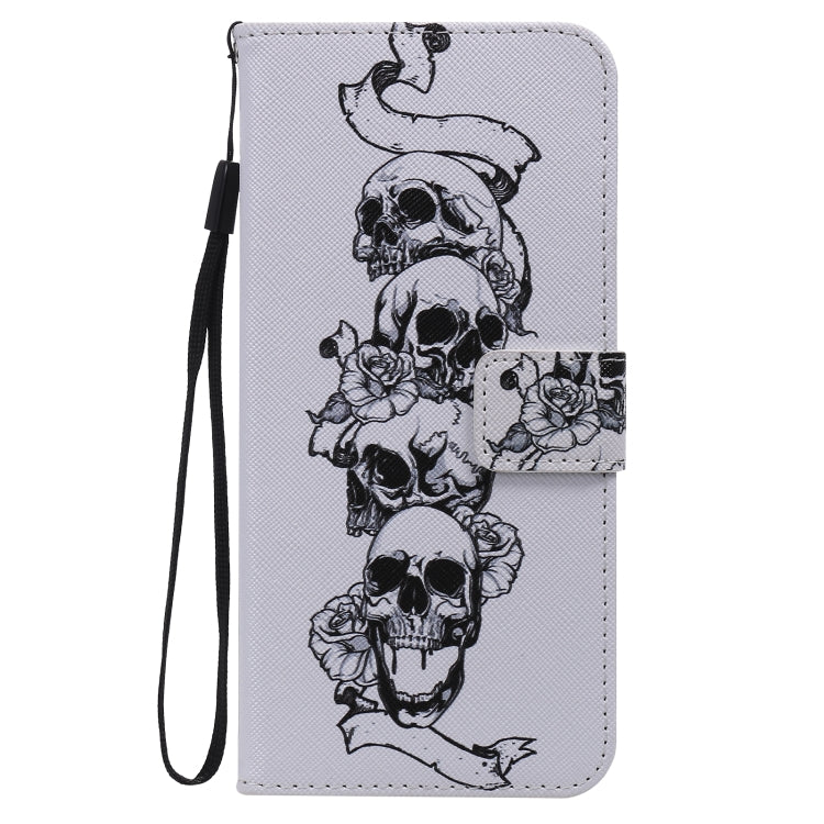 For Samsung Galaxy S20 FE Painted Pattern Horizontal Flip Leather Case, with Wallet & Holder & Card Slots & Lanyard