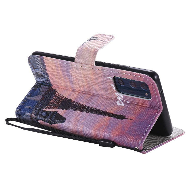 For Samsung Galaxy S20 FE Painted Pattern Horizontal Flip Leather Case, with Wallet & Holder & Card Slots & Lanyard