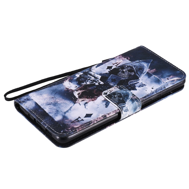 For Samsung Galaxy S20 FE Painted Pattern Horizontal Flip Leather Case, with Wallet & Holder & Card Slots & Lanyard