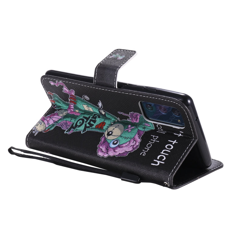 For Samsung Galaxy S20 FE Painted Pattern Horizontal Flip Leather Case, with Wallet & Holder & Card Slots & Lanyard