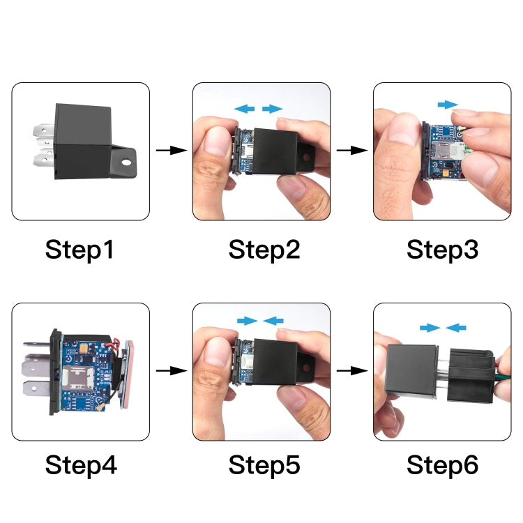 Motorcycle / Car GPS Positioning Relay Wireless GPS Smart Satellite Locator Tracking Anti-theft Device